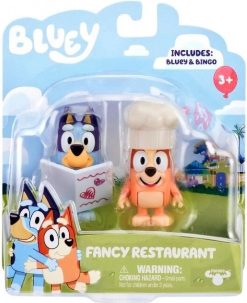 Komplet figur Bluey – Luksuzna restavracija