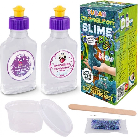 TUBAN Super Slime Kameleon – kreativni komplet za izdelavo sluzi