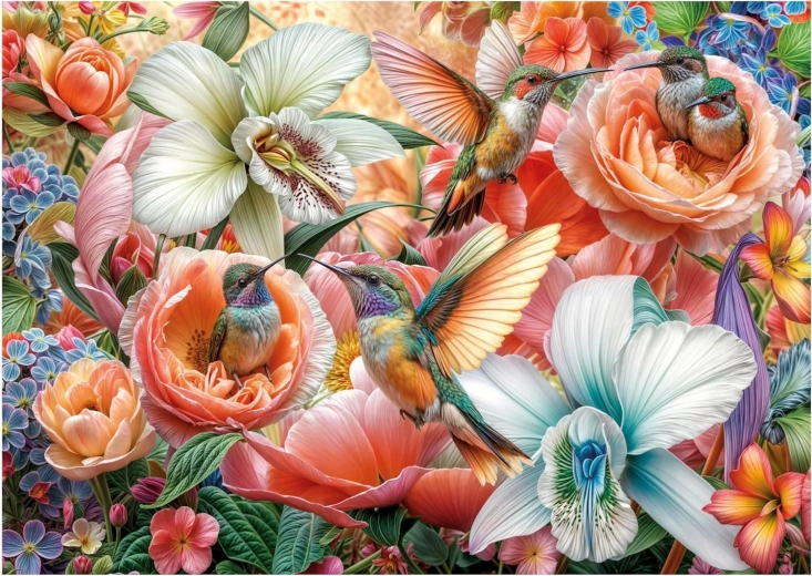 Sestavljanka Vrt kolibrijev 500 kosov EDUCA