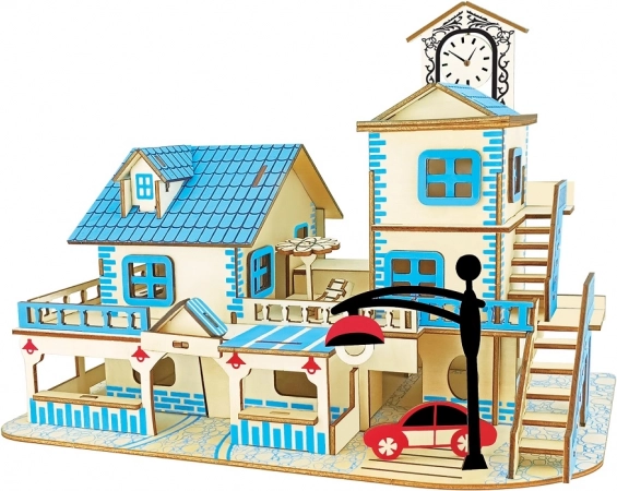 Lesene 3D sestavljanke Obmorska destinacija