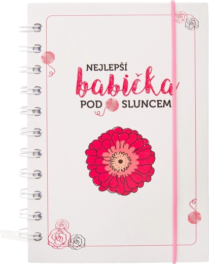 Zvezek s spiralno vezavo Najboljša babica