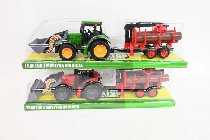 Otroški traktor s prikolico