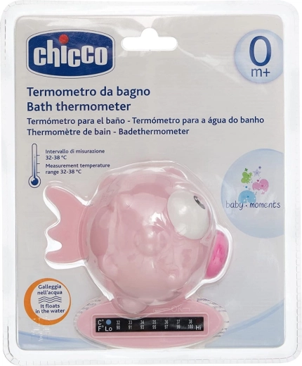 Chicco termometer za vodo RIbica roza