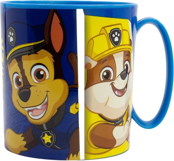 STOR plastični lonček 390 ml Tačke na patrulji moder