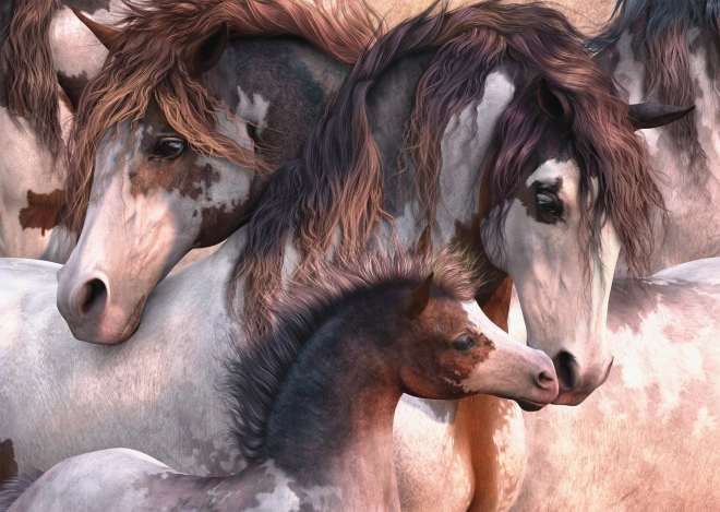 Sestavljanka Schmidt Konji Pinto 1000 kosov