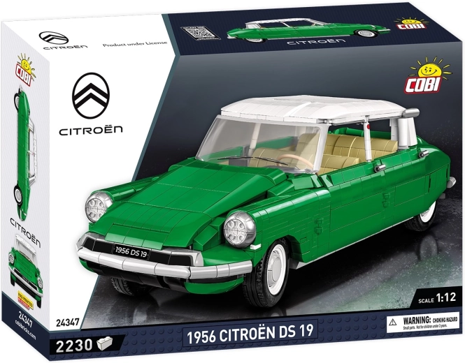 Cobi 1956 Citroën DS 19 konstrukcijski komplet 1:12 (2230 delov)