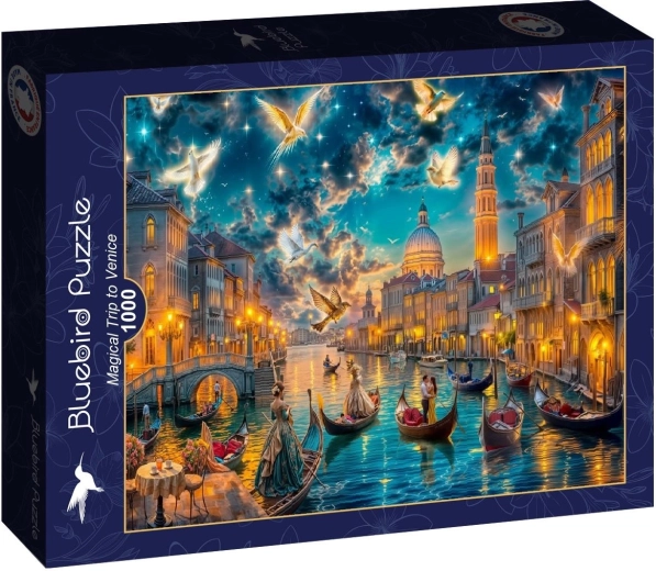 Bluebird puzzle čarobni izlet v Benetke 1000 koščkov