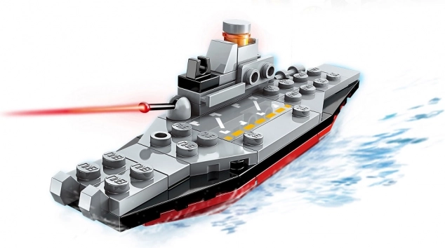 Qman QM-09 Amfibijski Panzer 1803-2 Tovorna ladja Black Gull