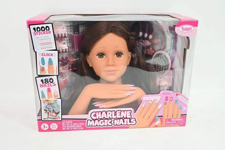 Bayer Charlene Hairdressing Head – Mega Set