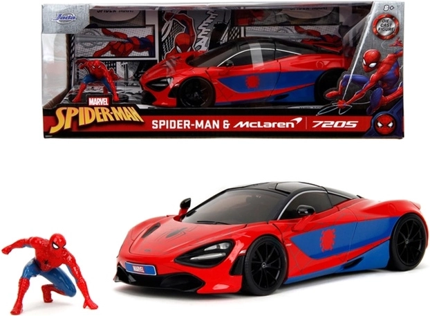 JADA Spider-Man McLaren 1:24 s figurico
