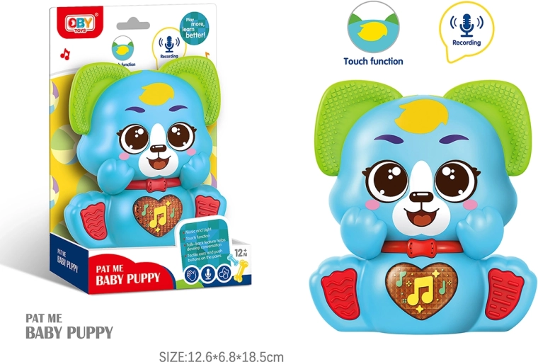 Govoreči plišasti pes z učinki 12 cm