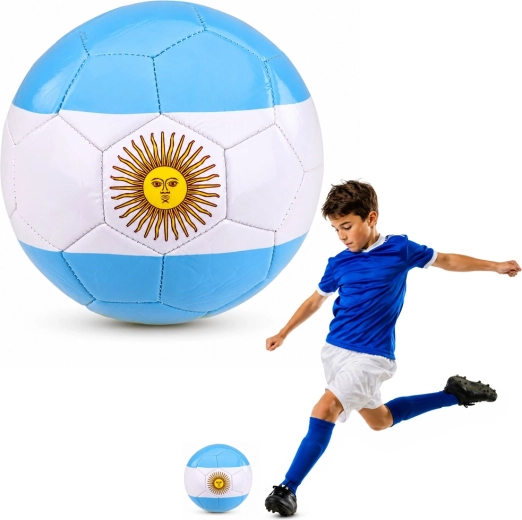Trening nogometna žoga Argentina, velikost 5 (22 cm)