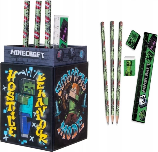 Minecraft pisalni set s peresnico