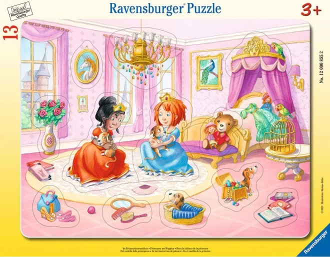 Ravensburger sestavljanka Princeske se igrajo 13 kosov