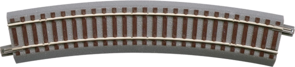 ROCO geoLINE lok ukrivljen s podložjem R502,7 mm, 22,5°, H0