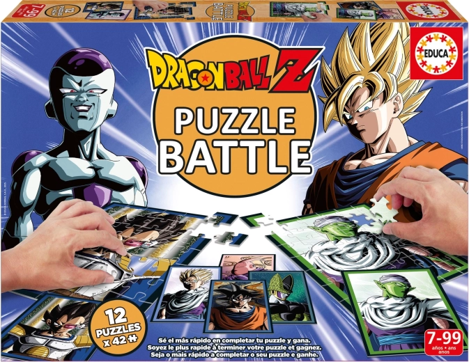 Puzzle bitka DRAGON BALL Z 12×42 kosov EDUCA