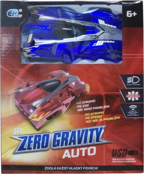 Avto na daljinsko upravljanje, ki vozi po steni