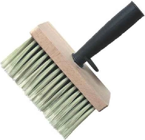 Slikarska kvadratna krtača z lesenim ohišjem 18 × 8 × 9 cm