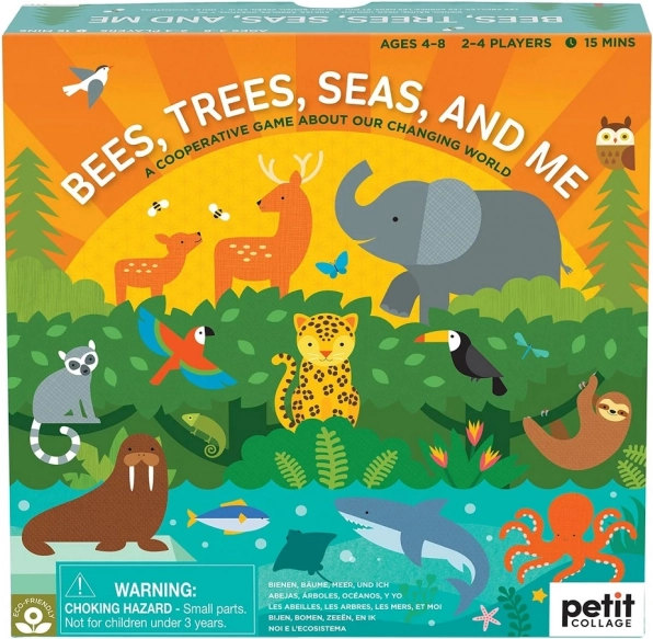 Petit Collage kooperativna namizna igra Bees, Trees, Seas and Me