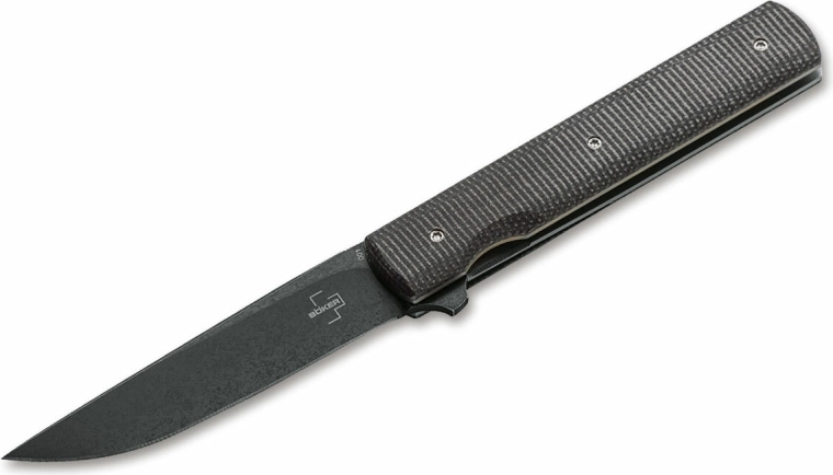 Böker Plus Urban Trapper Liner žepni nož Micarta zelen
