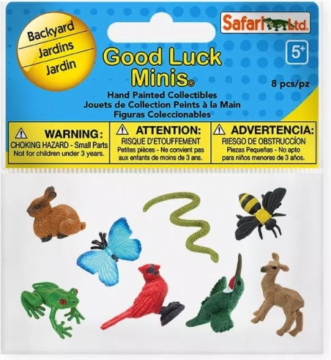 Safari Ltd. mini figurice Na dvorišču (Good Luck Minis Funpack)