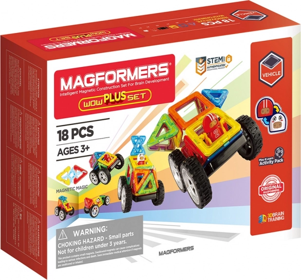 MAGFORMERS Wow Starter PLUS 18 kosov