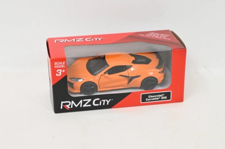 Model avtomobila RMZ City Chevrolet Corvette Z06 2023 rumen 1:37
