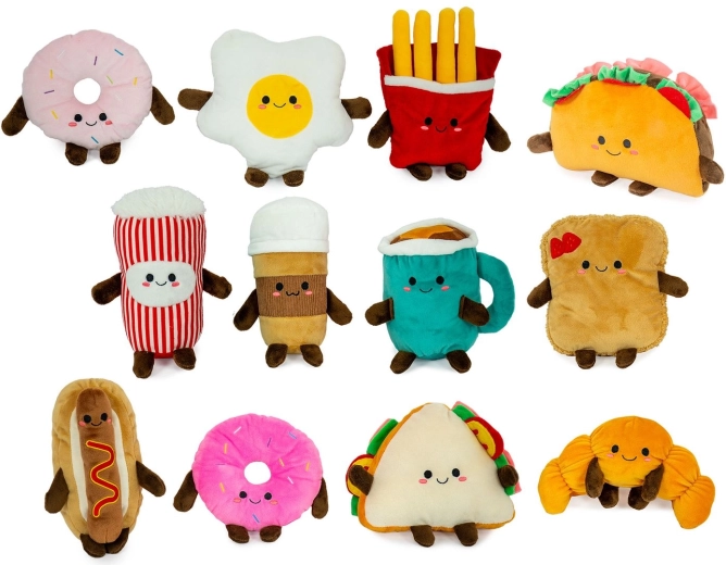 Snack Sammlung plišasta figurica (mešanica motivov) 16–22 cm – 1 kos
