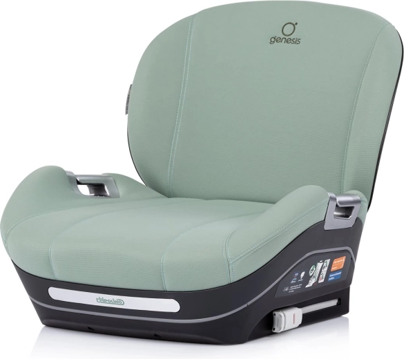 Avtosedežni podstavek Chipolino Genesis i-Size z ISOFIX, 125–150 cm, barva Matcha