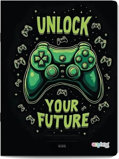 Zvezek A4 Gamer črtni 40 listov