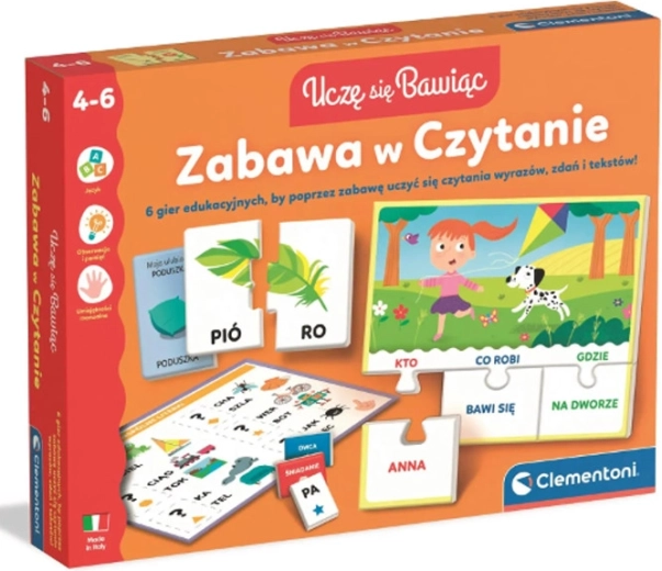 Zabava z branjem – izobraževalni komplet iger