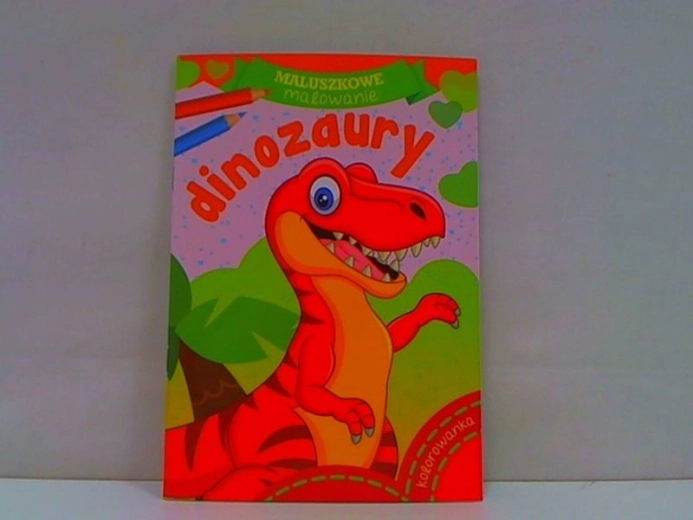 Malčkovo barvanje: Dinozavri – pobarvanka z barvicami