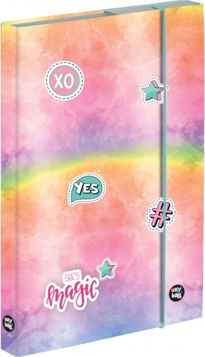 Škatla za zvezke A4 MAGIC z elastiko
