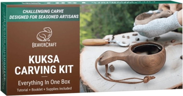 BeaverCraft DIY komplet za rezljanje kukse