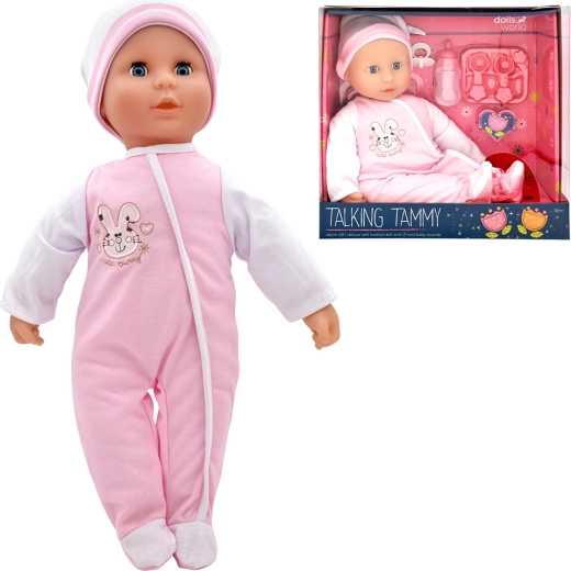 Dolls World govoreči dojenček Tammy 46 cm