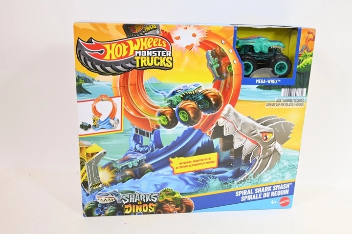 Hot Wheels Monster Trucks Zankasta zanka z avtomobilčkom Mega-Wrex