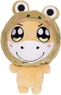 Plišasti konjiček s kapuco žabice