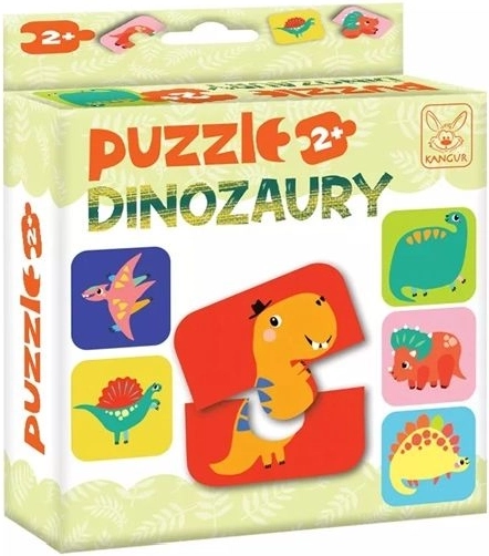 Puzzle dinozavri 2+