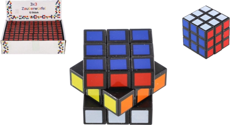 Mini sestavljanka v obliki kocke 3,5 × 3,5 cm - 1 kos