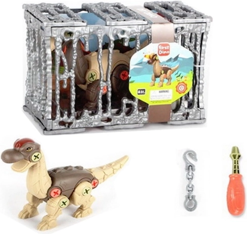 Sestavljanka dinozaver za privijanje v kletki