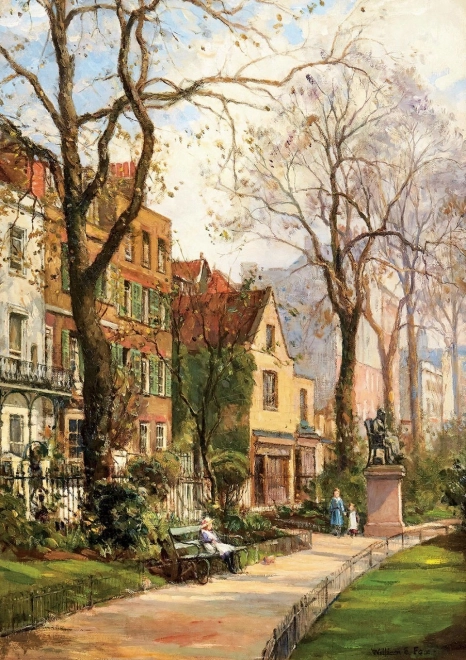 Sestavljanka Sprehod po parku 1500 kosov