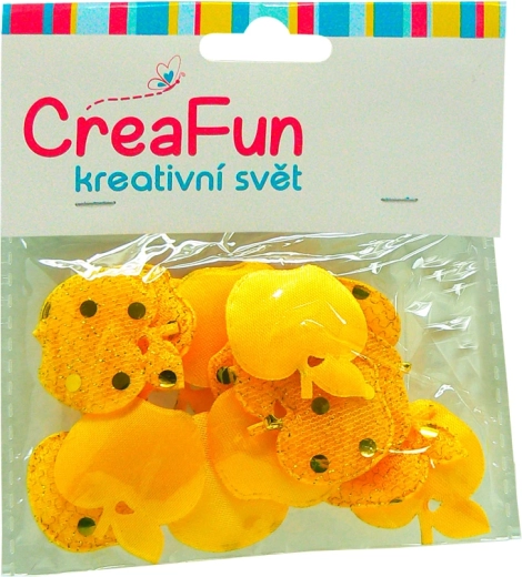 Tekstilna jabolka s 3D pikami, set 15 kosov (2,8 × 3 cm)