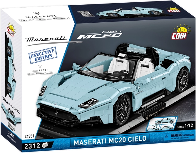 Cobi Maserati MC20 Cielo Executive Edition sestavljanka v merilu 1:12