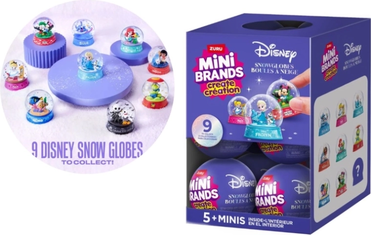 Zuru 5 Surprise Mini Brands Disney zbirateljska kapsula s presenečenjem - 1 kos