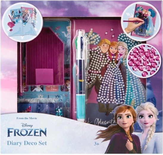 Dekorativni komplet za okraševanje dnevnika Disney Frozen