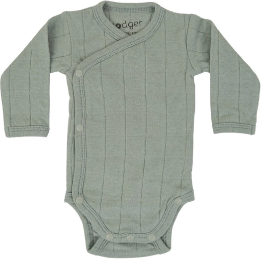 Lodger hidrofilni bodi z dolgimi rokavi Tribe silt green 74