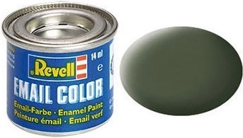 Emailna barva REVELL Bronze Green mat 14 ml