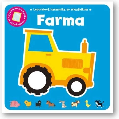 Harmonika (leporelo) z ogledalcem – kmetija