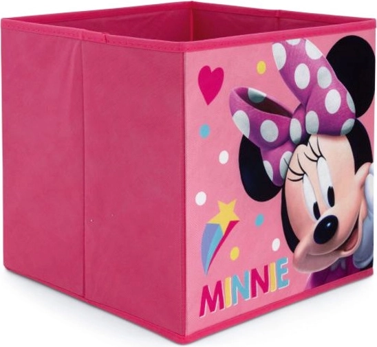 Zložljiv shranjevalni zaboj/organizator Minnie Mouse 31 × 31 × 31 cm