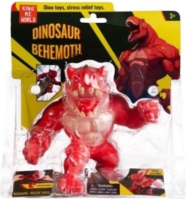 Behemoth plišasti dinozaver rdeč